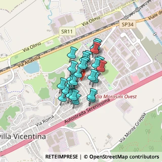 Mappa Via Trento, 36077 Altavilla Vicentina VI, Italia (0.23448)