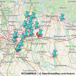 Mappa Via Giuseppe di Vittorio, 20062 Cassano d'Adda MI, Italia (15.855263157895)