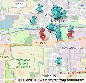 Mappa Via Don Lorenzo Milani, 20063 Cernusco sul Naviglio MI, Italia (0.985)