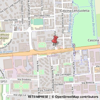 Mappa Viale Assunta, 148, 20063 Cernusco sul Naviglio, Milano (Lombardia)