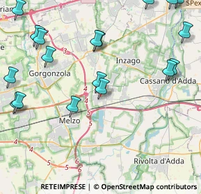 Mappa Via Fontanile, 20060 Pozzuolo Martesana MI, Italia (5.839)