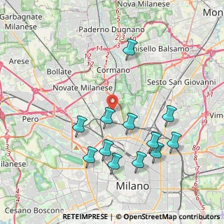 Mappa Via Alessandro Zanoli, 20161 Milano MI, Italia (4.06667)
