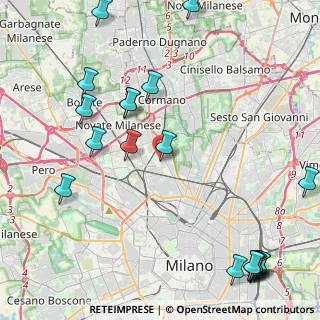 Mappa Via Alessandro Zanoli, 20161 Milano MI, Italia (5.9455)