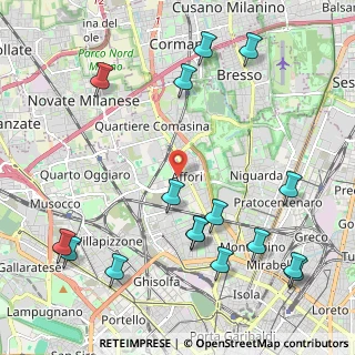 Mappa Via Alessandro Zanoli, 20161 Milano MI, Italia (2.66063)