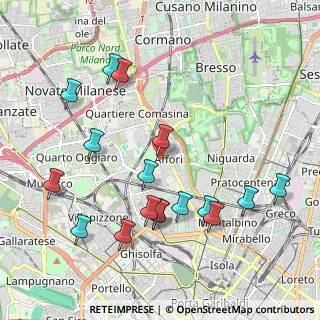 Mappa Via Alessandro Zanoli, 20161 Milano MI, Italia (2.20294)