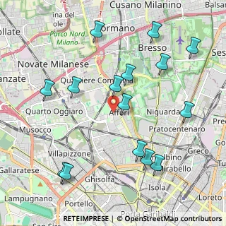 Mappa Via Alessandro Zanoli, 20161 Milano MI, Italia (2.30933)