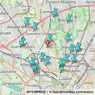 Mappa Via Alessandro Zanoli, 20161 Milano MI, Italia (2.2425)