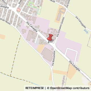 Mappa Via Casaglia, 70, 25039 Travagliato, Brescia (Lombardia)