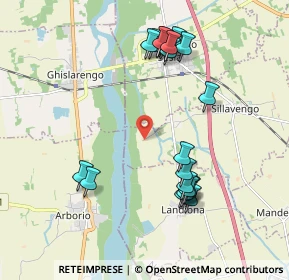 Mappa Via Fiume Sesia, 28064 Sillavengo NO, Italia (2.06)