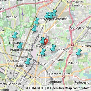 Mappa Via Giovanni Carnovali, 20128 Milano MI, Italia (1.95923)