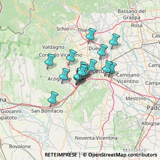 Mappa Viale dei Cedri, 36050 Sovizzo VI, Italia (8.24063)