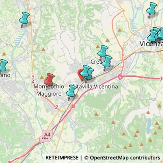 Mappa Viale dei Cedri, 36050 Sovizzo VI, Italia (5.60615)