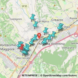 Mappa Viale dei Cedri, 36050 Sovizzo VI, Italia (1.7585)