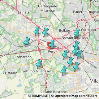 Mappa Vicolo degli Orti, 20016 Pero MI, Italia (3.92846)