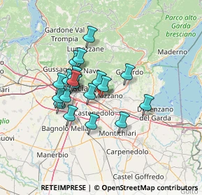 Mappa Via U. Giordano, 25086 Rezzato BS, Italia (10.5185)