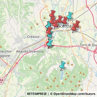 Mappa Nogarazza VI IT, 36057 Nogarazza VI, Italia (3.74857)
