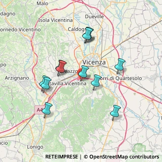 Mappa Nogarazza VI IT, 36057 Nogarazza VI, Italia (6.99917)