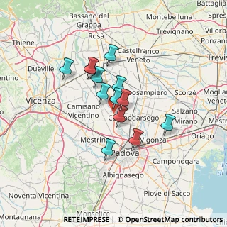 Mappa Via Chiesa Vecchia, 35016 Piazzola sul Brenta PD, Italia (9.90923)
