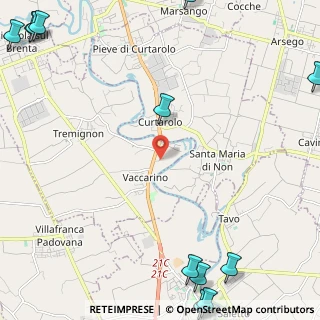 Mappa Via Chiesa Vecchia, 35016 Piazzola sul Brenta PD, Italia (4.01167)