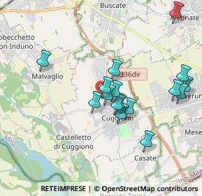 Mappa Via G.Carducci, 20012 Cuggiono MI, Italia (1.71188)