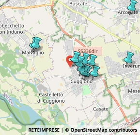 Mappa Via G.Carducci, 20012 Cuggiono MI, Italia (1.5425)