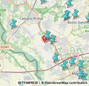 Mappa Via G.Carducci, 20012 Cuggiono MI, Italia (6.65368)