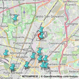 Mappa Via Giuseppe Pelitti, 20126 Milano MI, Italia (2.894)