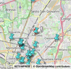 Mappa Via Giuseppe Pelitti, 20126 Milano MI, Italia (2.649)