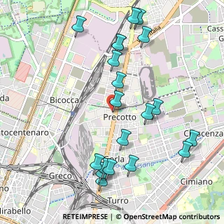 Mappa Via Giuseppe Pelitti, 20126 Milano MI, Italia (1.155)
