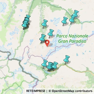 Mappa Localita Moncorve, 11010 Valsavarenche AO, Italia (9.0085)