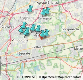 Mappa Via Varese, 20063 Cernusco sul Naviglio MI, Italia (2.99182)