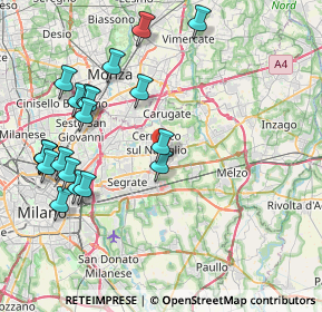 Mappa Via Varese, 20063 Cernusco sul Naviglio MI, Italia (9.148)