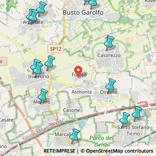 Mappa Via San Giuseppe, 20010 Inveruno MI, Italia (3.14357)