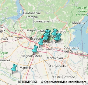 Mappa Via Giovanni Bormioli, 25135 Brescia BS, Italia (7.29636)