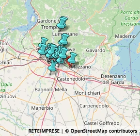 Mappa Via Giovanni Bormioli, 25135 Brescia BS, Italia (9.201)