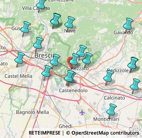 Mappa Via Giovanni Bormioli, 25135 Brescia BS, Italia (8.715)