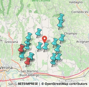 Mappa 37039 Tregnago VR, Italia (6.972)