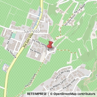 Mappa Via Villa Zamboni, 13, 37024 Negrar, Verona (Veneto)