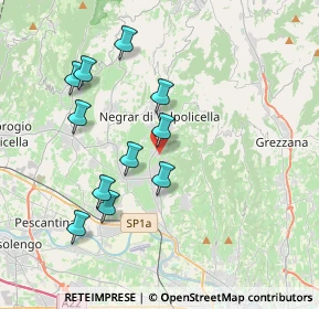 Mappa Via Villa Zamboni, 37024 Negrar VR, Italia (3.64909)