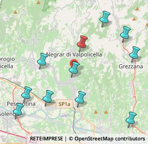 Mappa Via Villa Zamboni, 37024 Negrar VR, Italia (4.95818)
