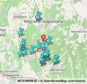 Mappa Via Villa Zamboni, 37024 Negrar VR, Italia (1.8125)