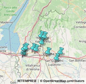 Mappa Via Villa Zamboni, 37024 Negrar VR, Italia (11.78)