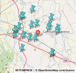 Mappa Via Antonio Fogazzaro, 36040 Grumolo delle Abbadesse VI, Italia (3.7825)
