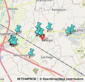 Mappa Via Antonio Fogazzaro, 36040 Grumolo delle Abbadesse VI, Italia (2.256)