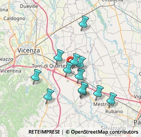 Mappa Via Antonio Fogazzaro, 36040 Grumolo delle Abbadesse VI, Italia (6.08)