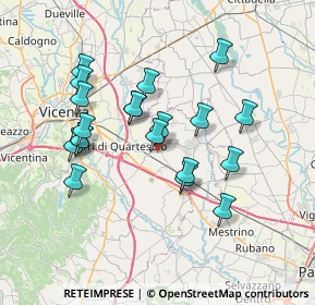 Mappa Via Antonio Fogazzaro, 36040 Grumolo delle Abbadesse VI, Italia (6.64)