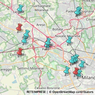 Mappa Via Don Carlo Gnocchi, 20016 Pero MI, Italia (5.44176)
