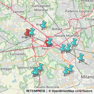 Mappa Via Don Carlo Gnocchi, 20016 Pero MI, Italia (4.48385)
