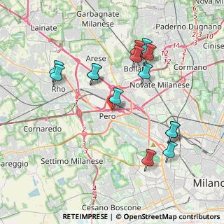 Mappa Via Don Carlo Gnocchi, 20016 Pero MI, Italia (3.99)