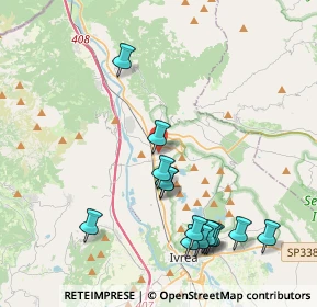Mappa Via Mombarone, 10013 Borgofranco d'Ivrea TO, Italia (4.41)